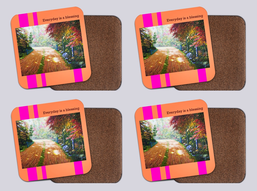Coasters with Cork #45 "Fall Magnificence"