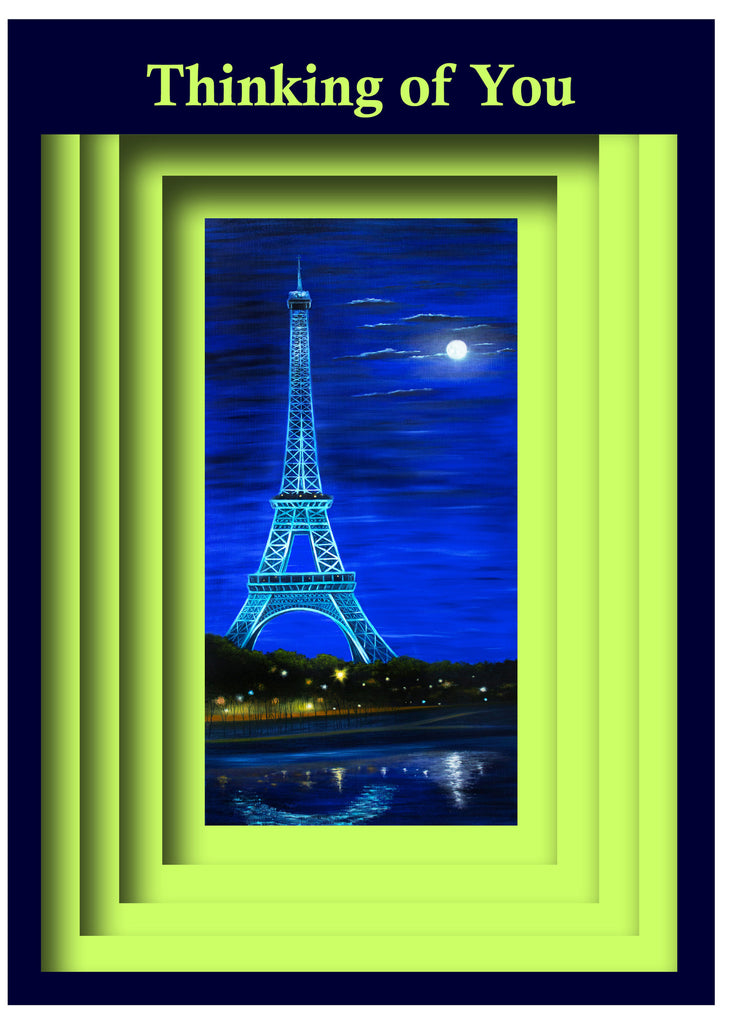 Greeting Card Plaque - Thinking of You
