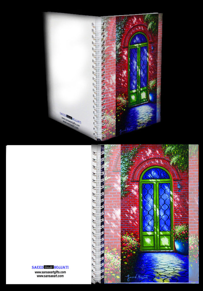 Path of Light Journal with Plain White Paper