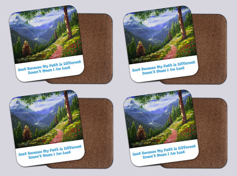 Coasters with Cork # 22 "Matterhorn"